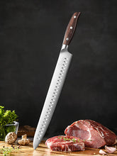 Bias Cut Series 12 Inch Granton German Steel Carving Knife